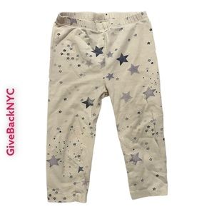 FIRST Impressions White Pants with Stars 18M